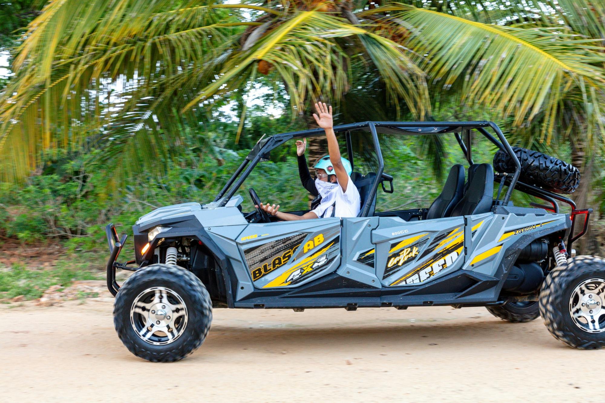 Punta Cana evening buggy tour with Dominican dinner