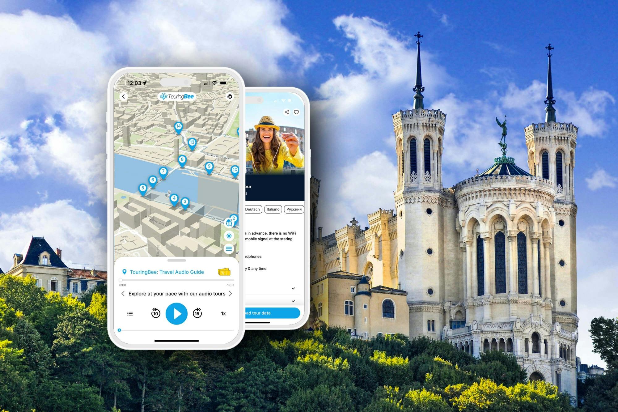 Selbstgeführter Rundgang durch Lyon mit Audio-App