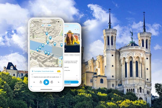 Lyon self-guided walking tour with audio app