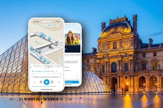 Visita autoguiada ao Museu do Louvre com aplicação áudio
