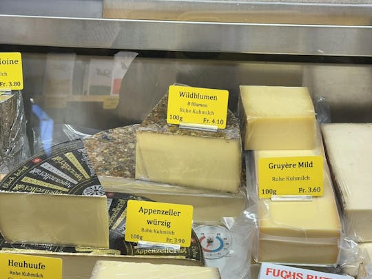 Zurich walking food tour