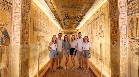 Visite guidée de la Vallée des Rois avec croisière en felouque au départ de Louxor - 
