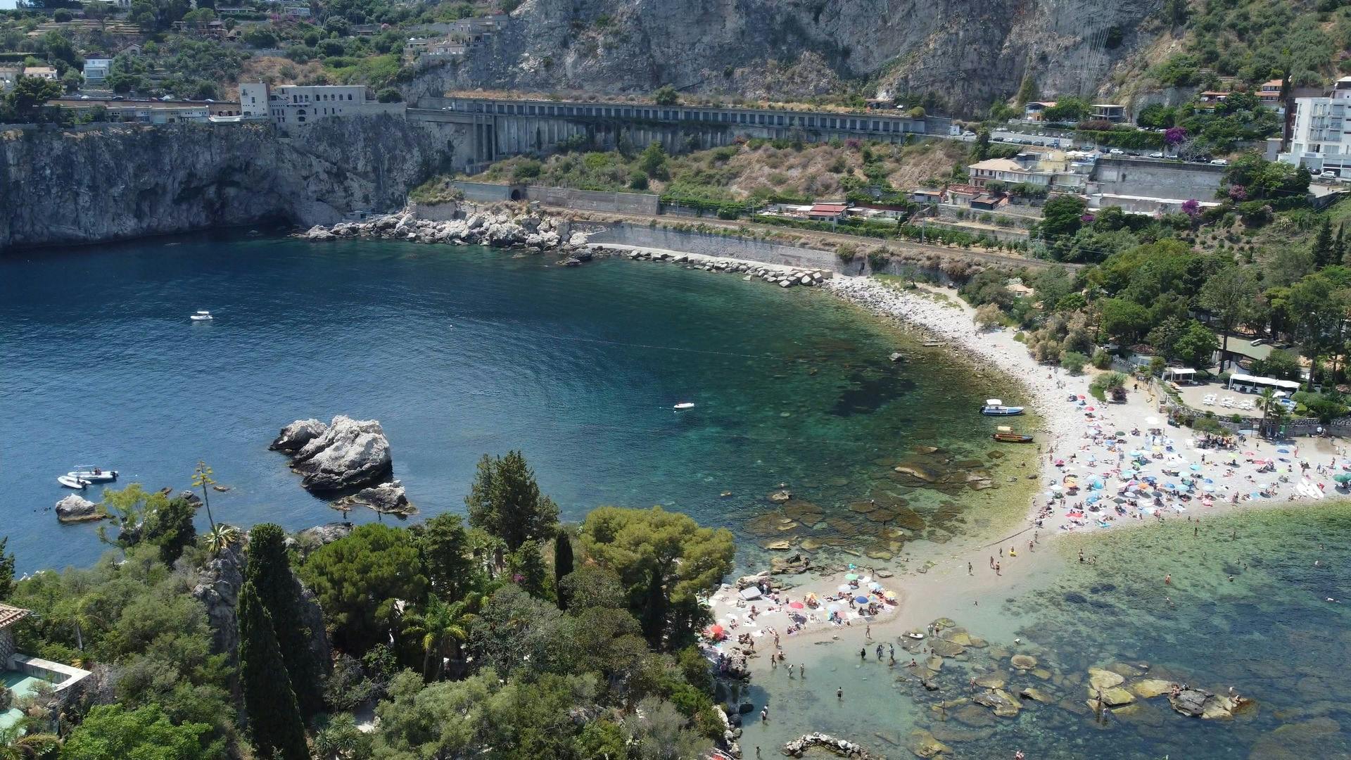 Taormina Bay sunset cruise with aperitif
