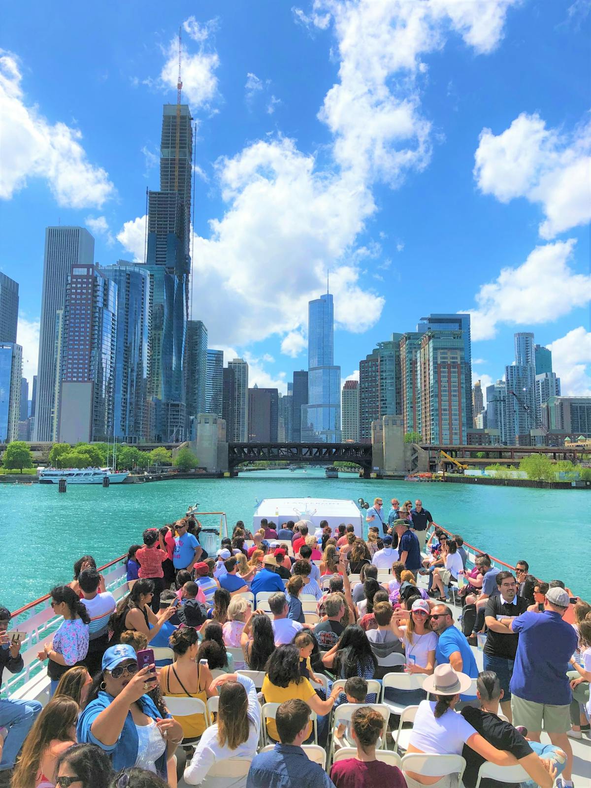 90-minuten durende architectuur boottocht op de Chicago rivier