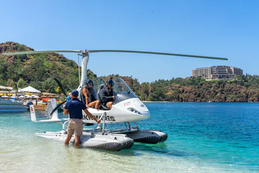 Marmaris gyrocopter flight experience