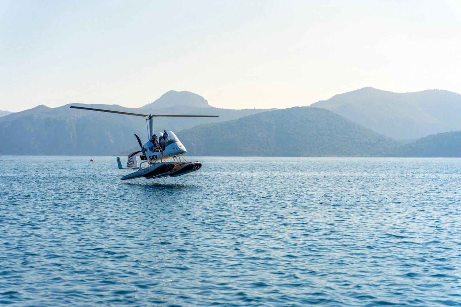 Marmaris gyrocopter flight experience
