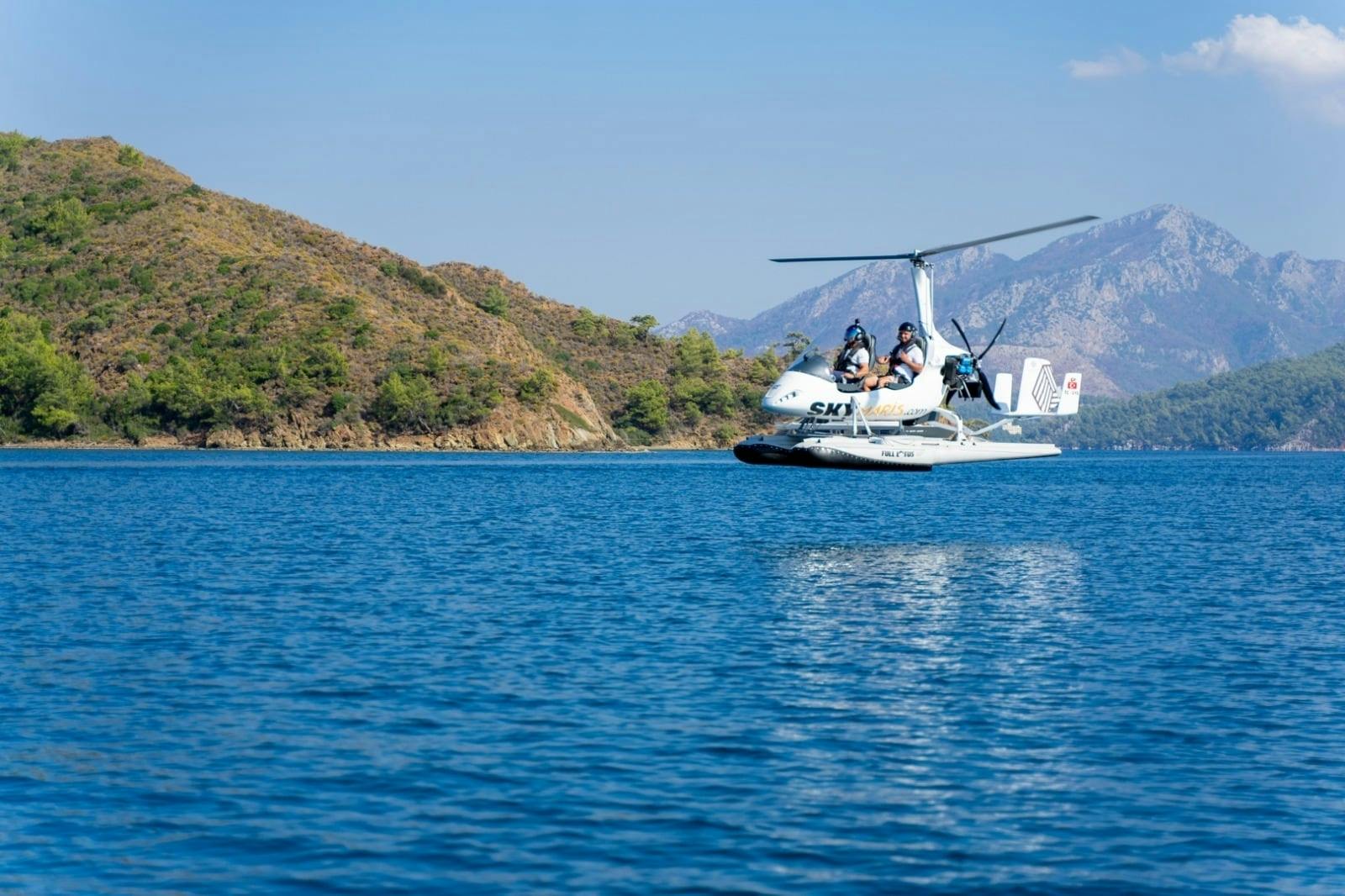 Marmaris gyrocopter flight experience