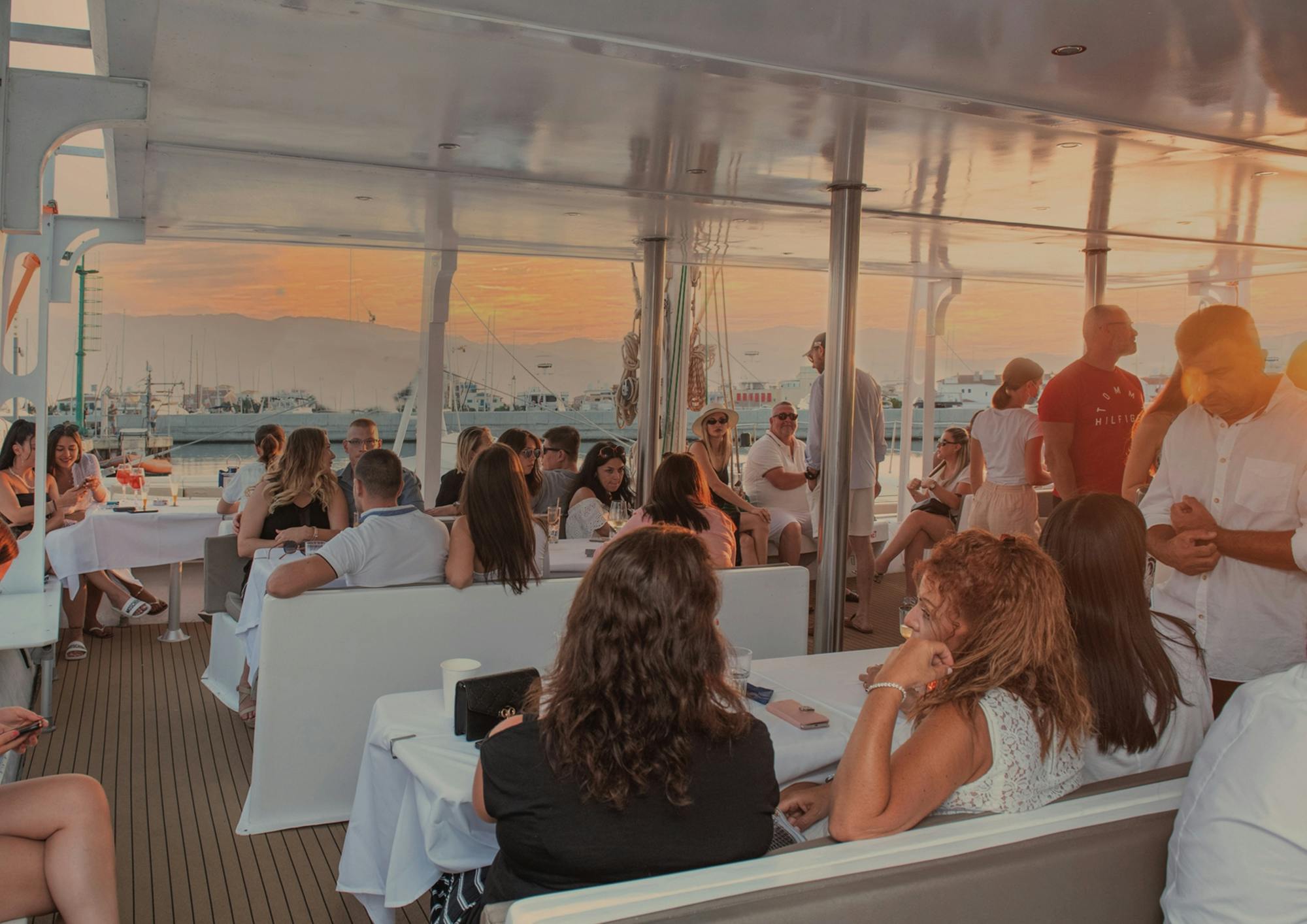 Catamaran cruise with authentic Cypriot dinner and entertainment
