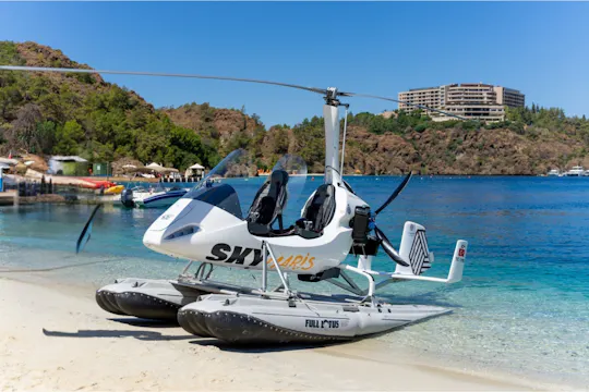 Marmaris gyrocopter flight experience