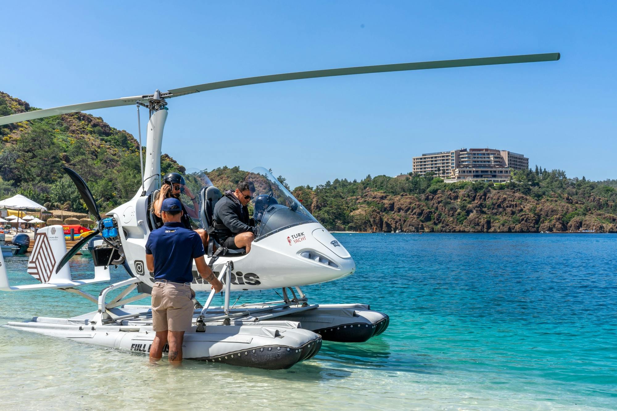 Marmaris gyrocopter flight experience