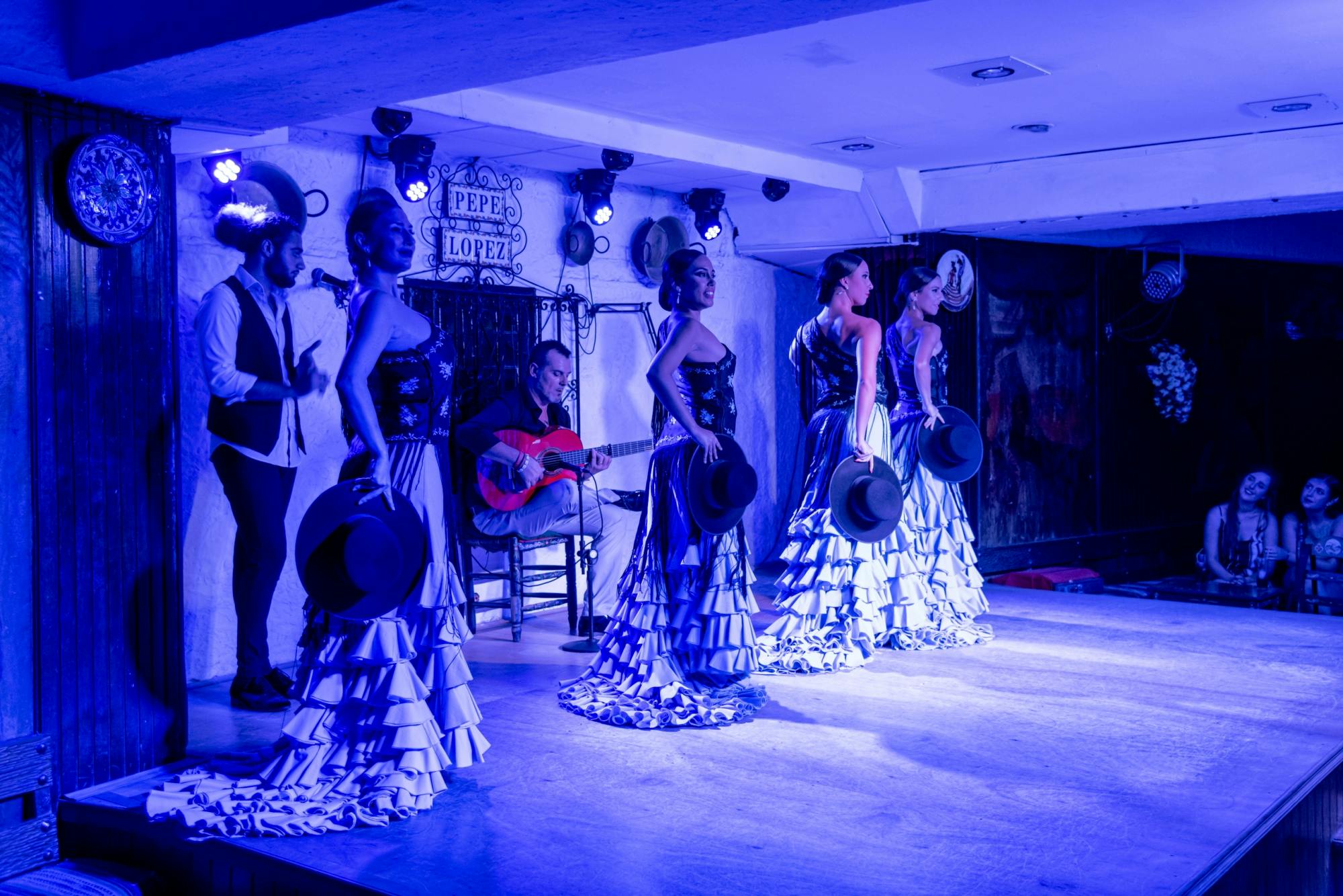 Billet pour un spectacle de flamenco à la Taberna Pepe López