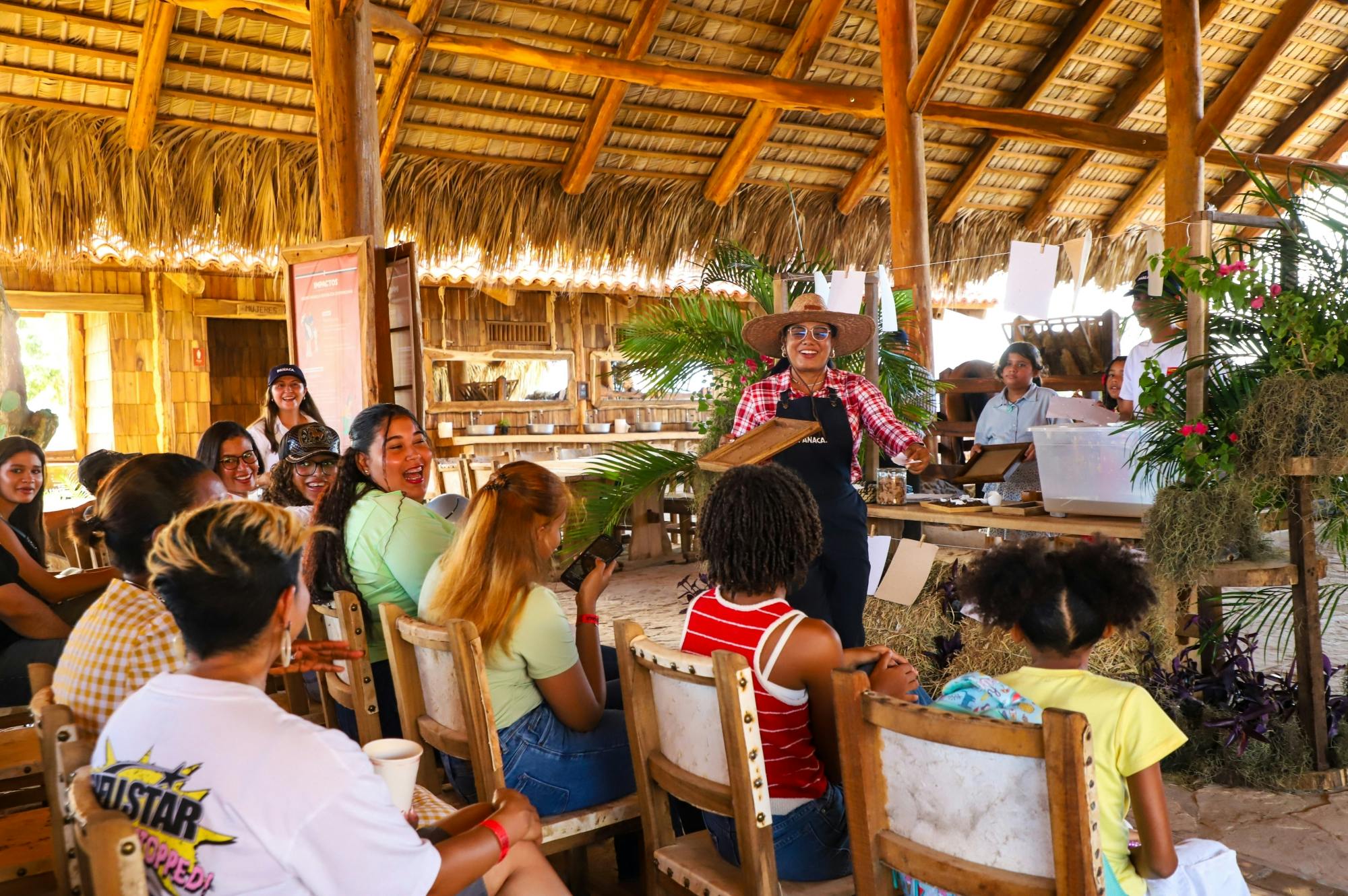 Dominican Republic Travesia World Show at PANACA with evening fiesta