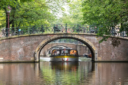 Amsterdam Cruzeiro Canal de Damrak - 