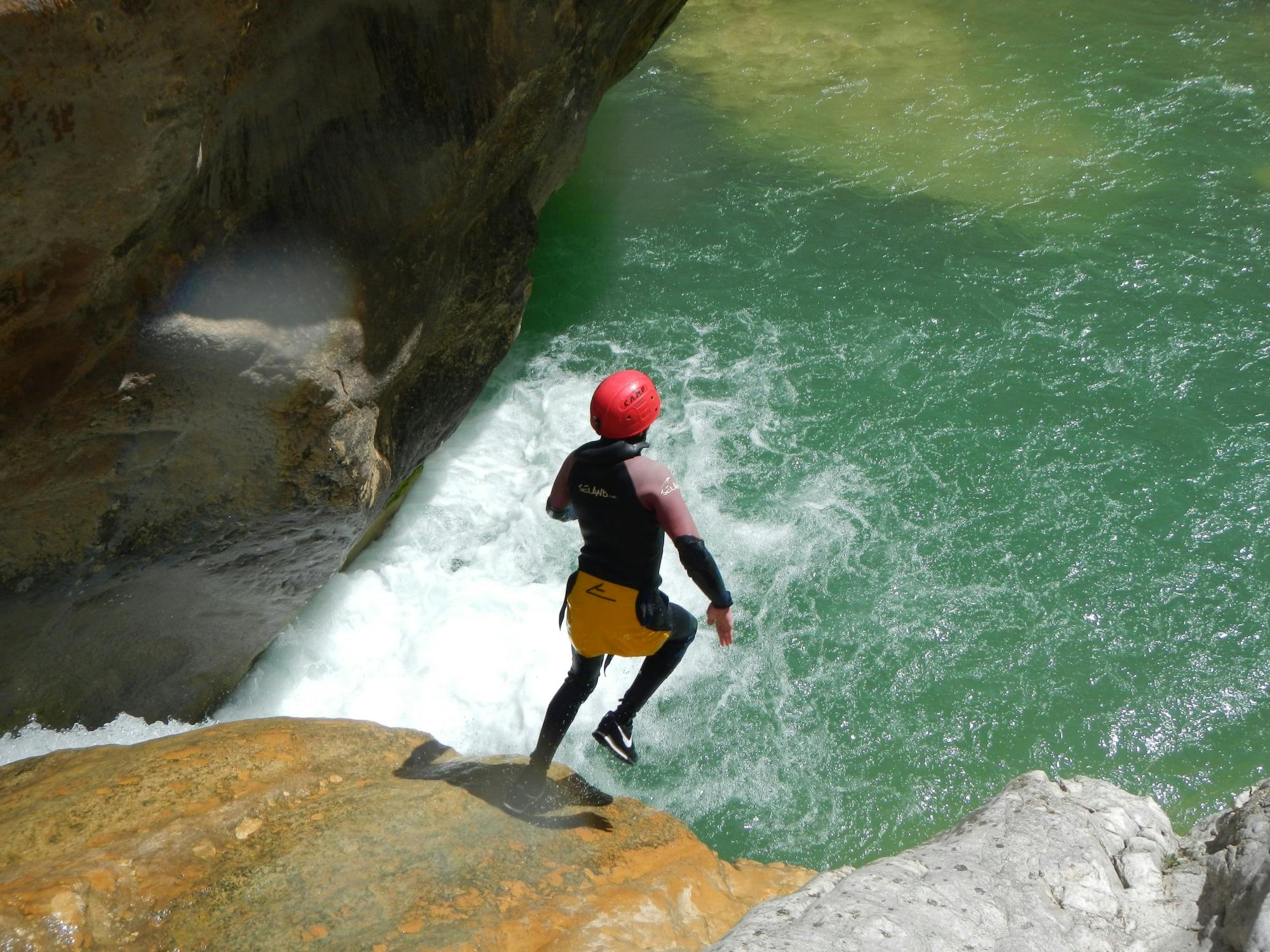 Canyoning family experience in Sierra de Guara