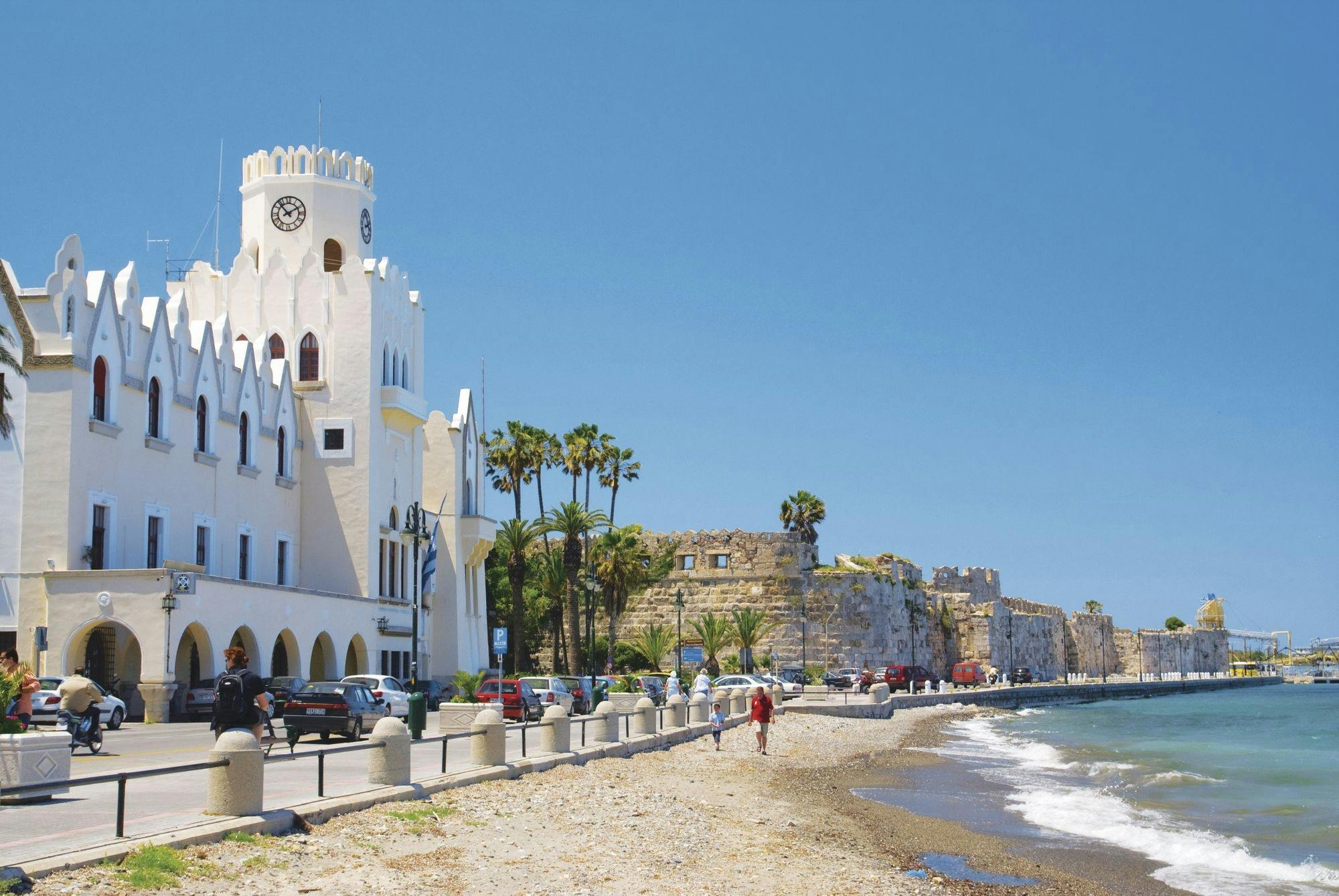 Guided tour of Kos Town, Asclepeion and Zia with wine-tasting