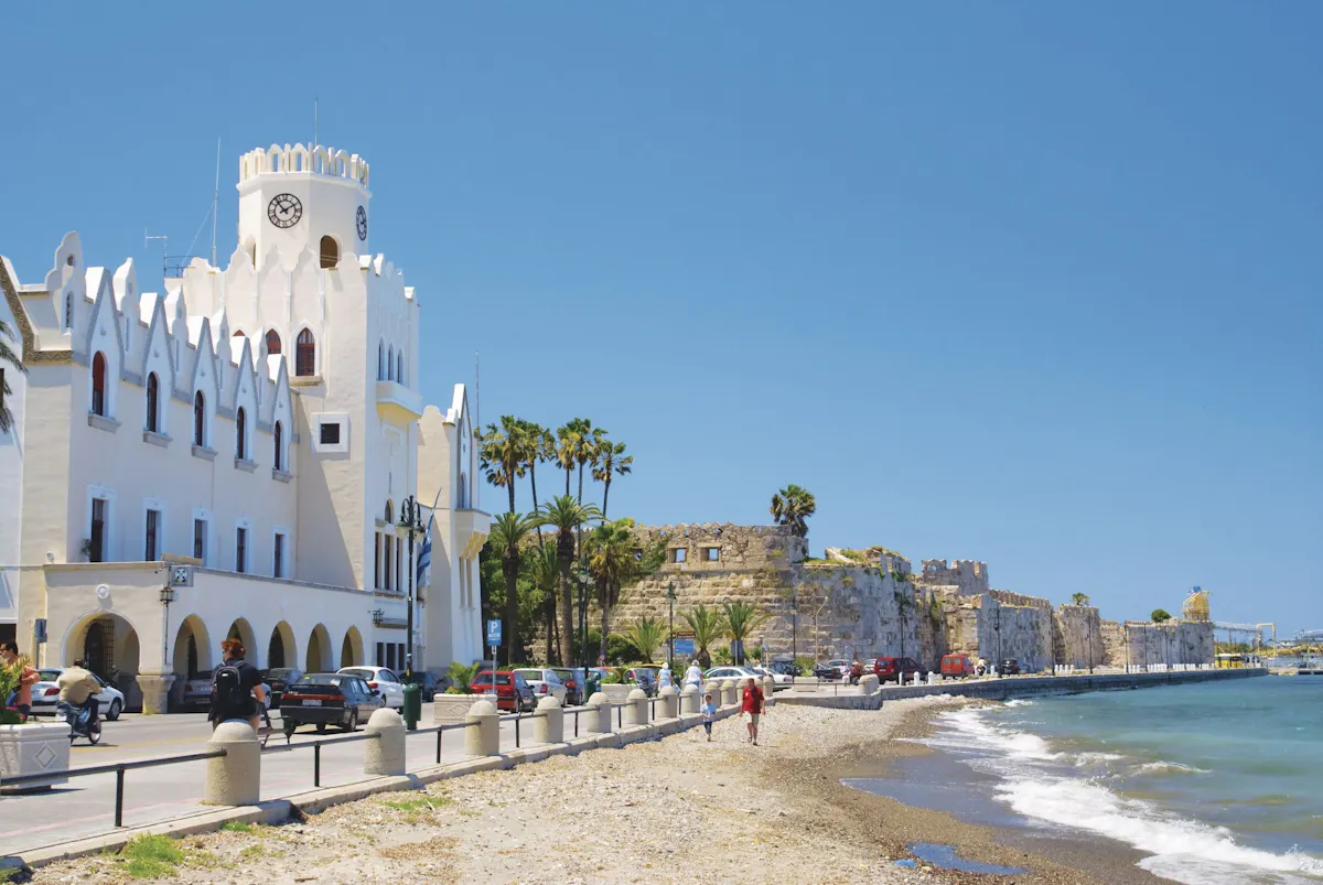 Guided tour of Kos Town, Asclepeion and Zia with wine-tasting