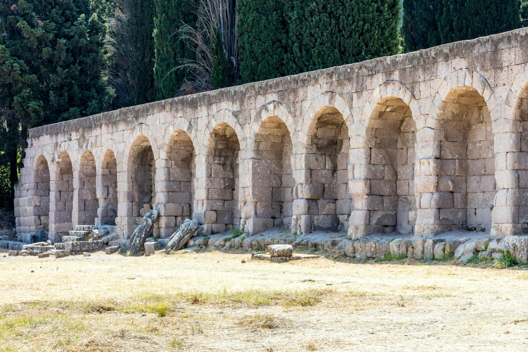 Guided tour of Kos Town, Asclepeion and Zia with wine-tasting