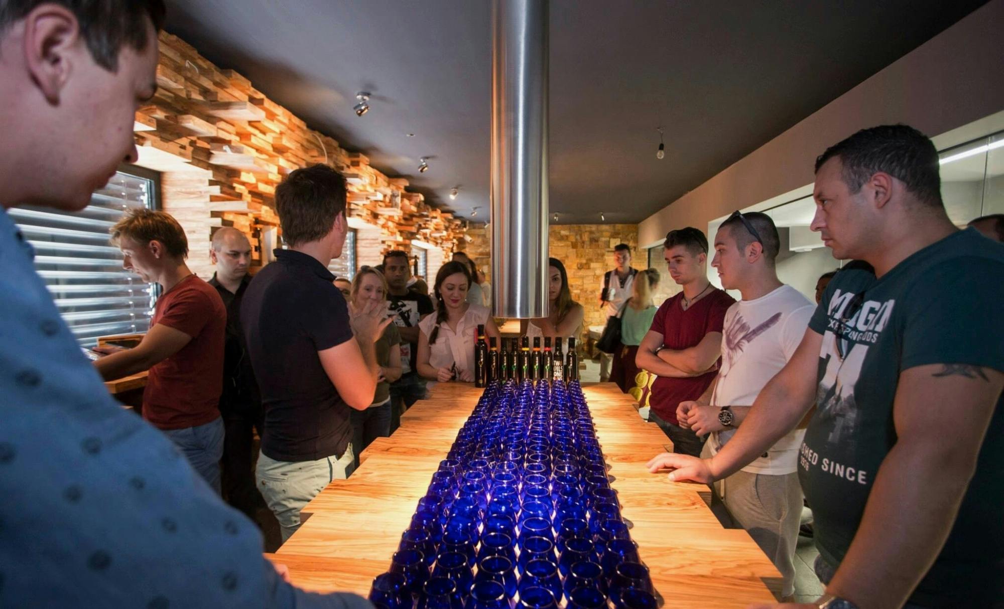 Vintage van tour through Slovenian olive groves with tastings