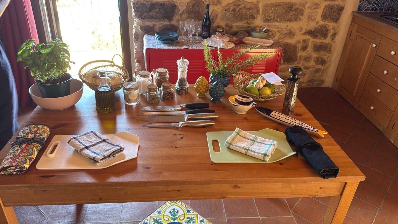 Traditional Sicilian cooking class from Cefalu