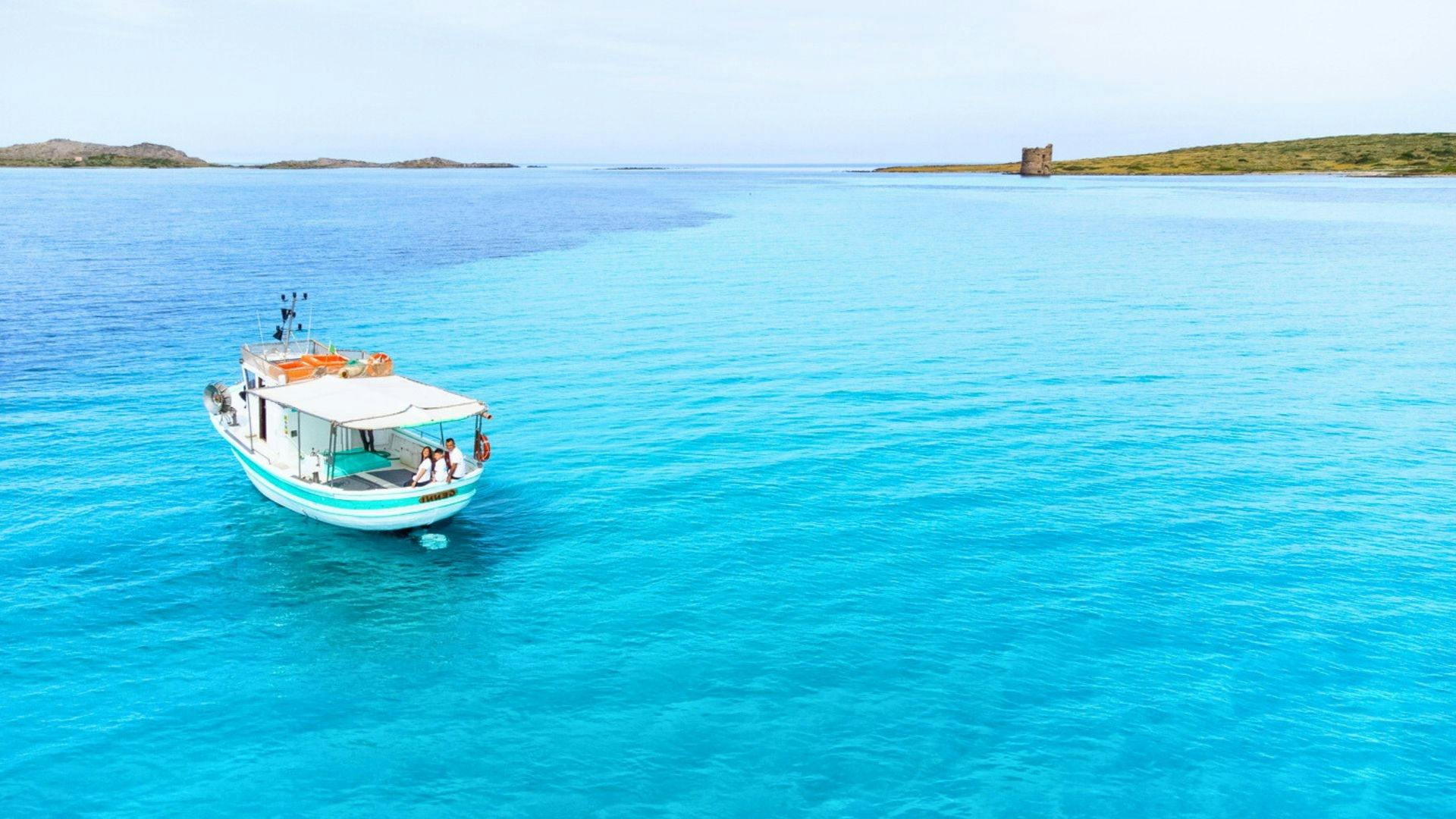 Passeio de barco de pesca a Asinara a partir de Stintino