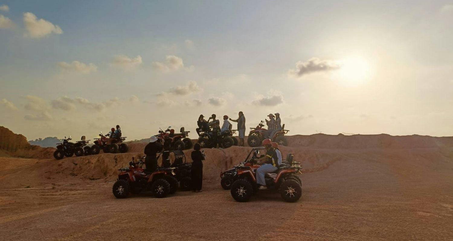 ATV ride to Khao Khai Nui for sunrise or sunset views
