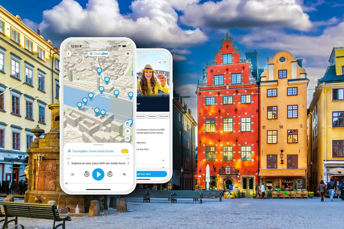 Stockholm zelfmakingswandeling met audio-app