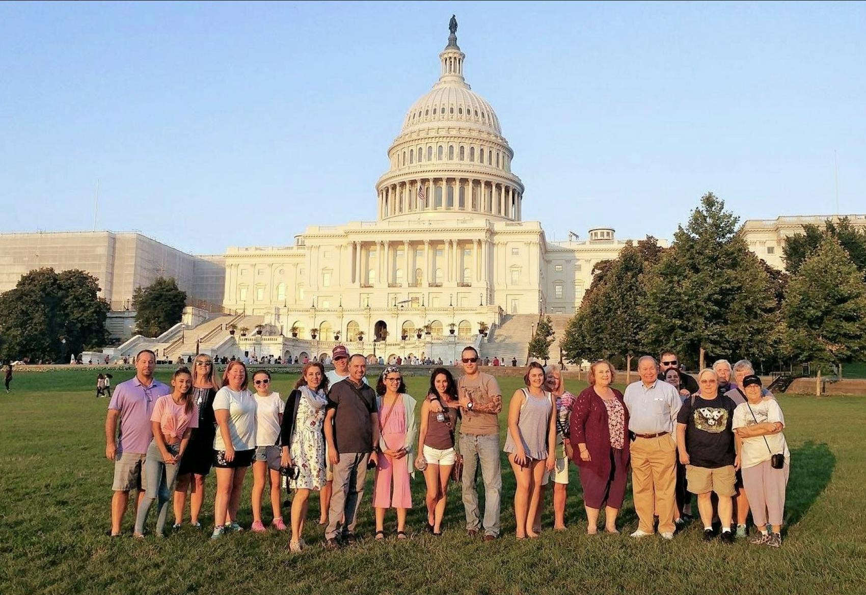 Capitol Hill wandeltocht en het Amerikaanse Capitool en de Library of Congress