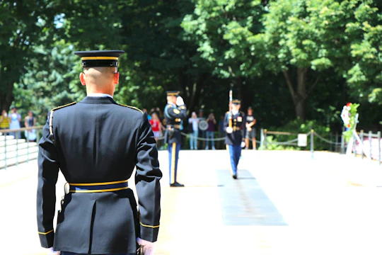 Arlington Cemetery with Changing of the Guards