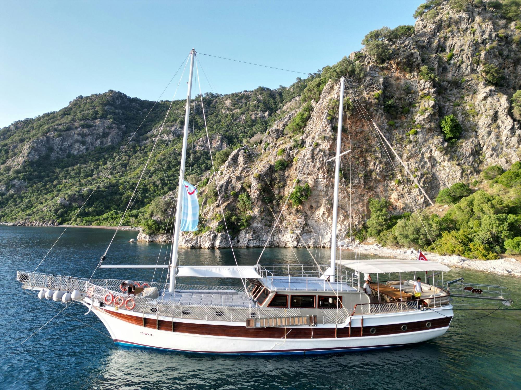 Family-friendly gulet boat cruise from Marmaris