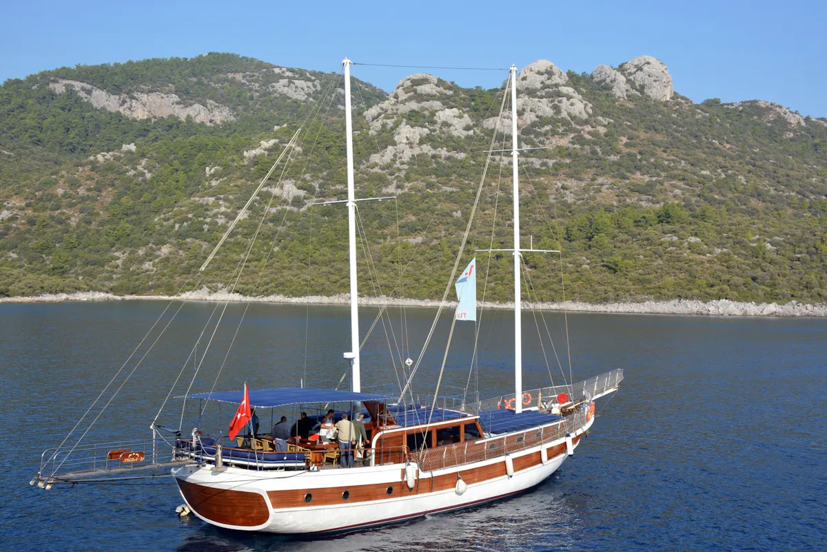 Family-friendly gulet boat cruise from Marmaris