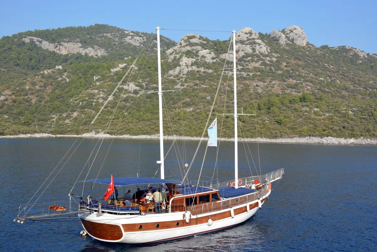 Family-friendly gulet boat cruise from Marmaris
