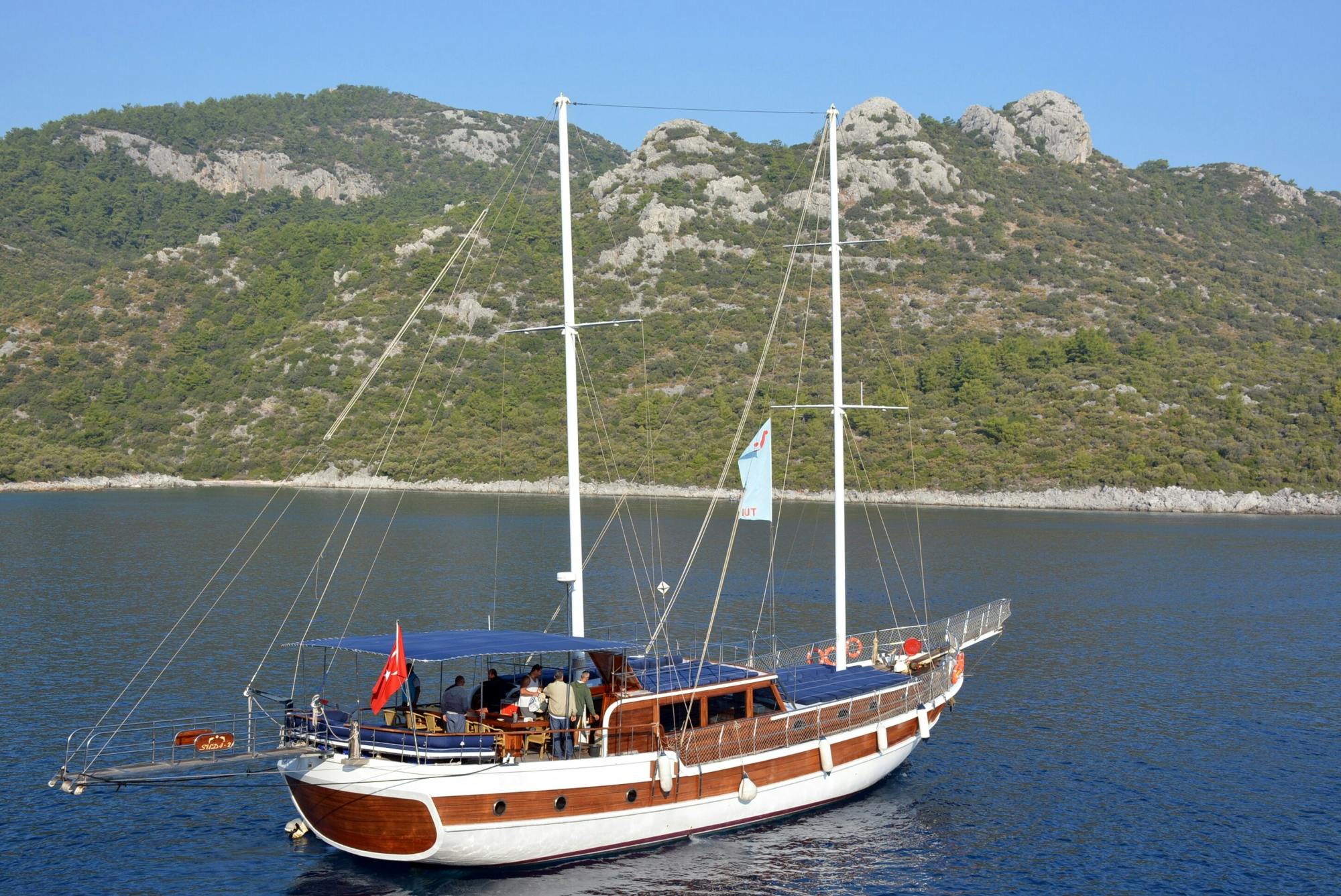 Family-friendly gulet boat cruise from Marmaris
