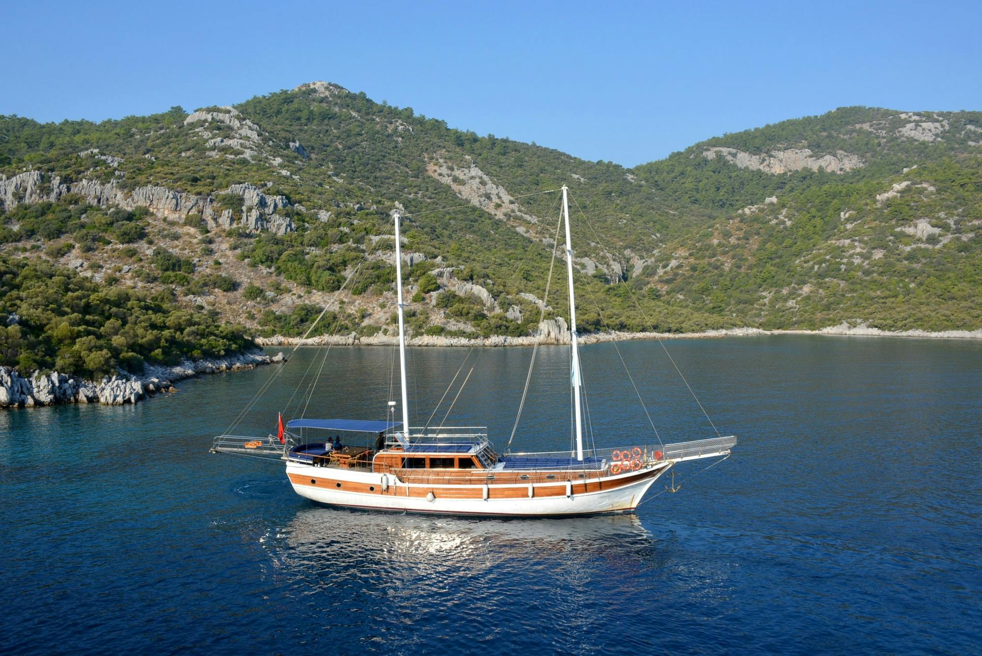 Family-friendly gulet boat cruise from Marmaris