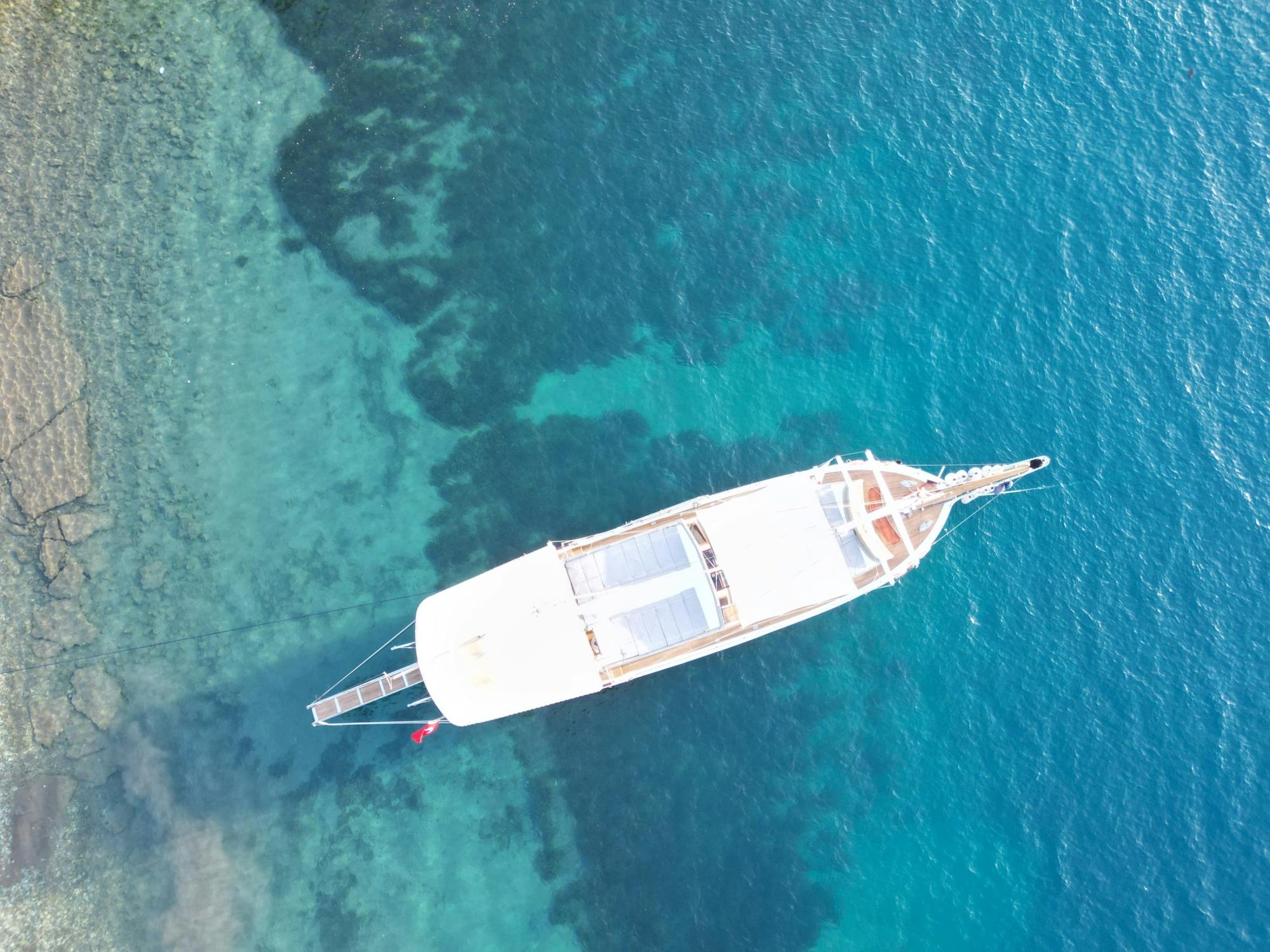 Family-friendly gulet boat cruise from Marmaris