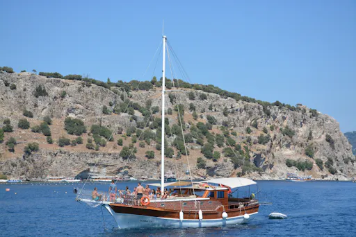 Full day small-group Turkish gulet boat cruise from Marmaris with lunch