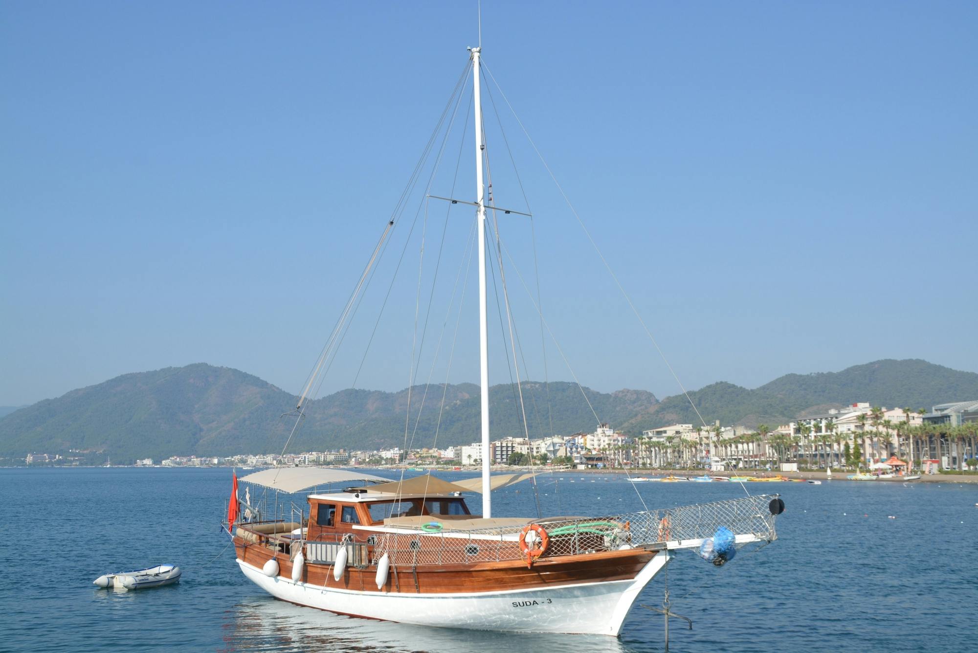 Full day small-group Turkish gulet boat cruise from Marmaris with lunch