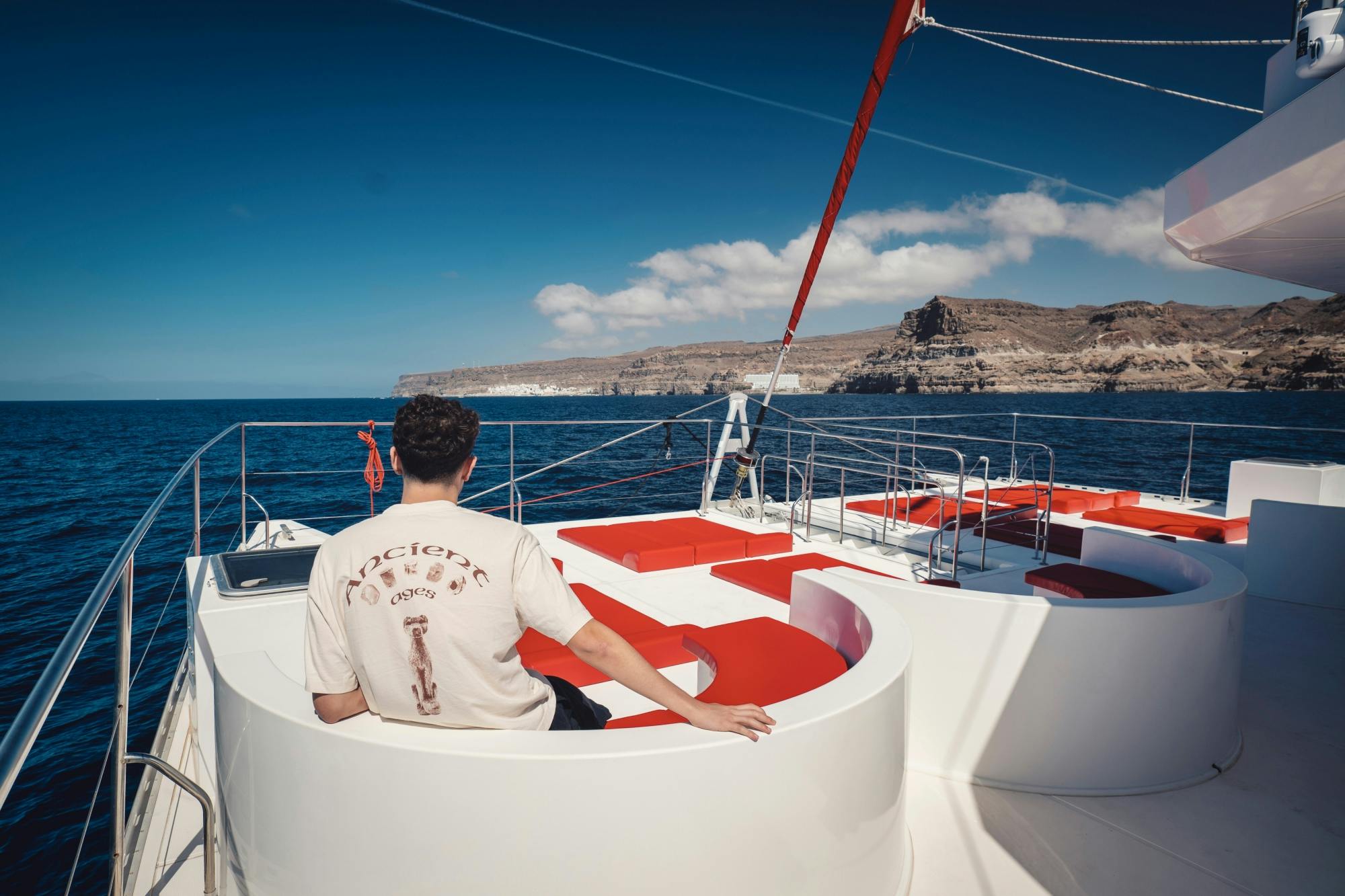 Sun, Sea and Pride: LGBT+ Friendly Oby Catamaran cruise in Gran Canaria