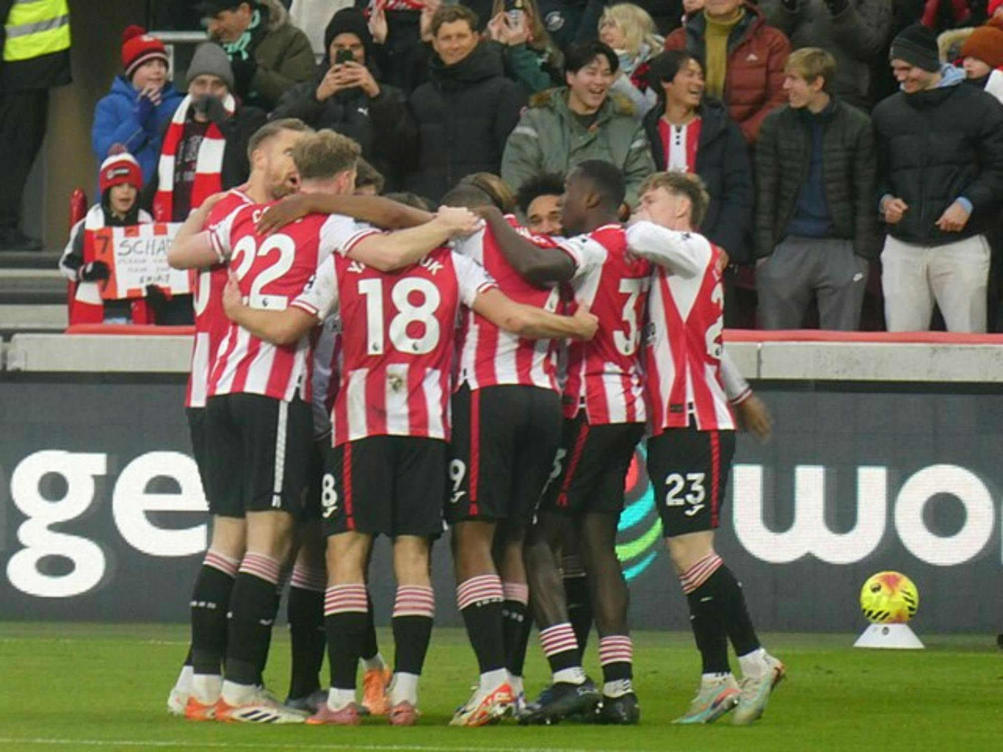 Brentford FC football game at GTech Community Stadium