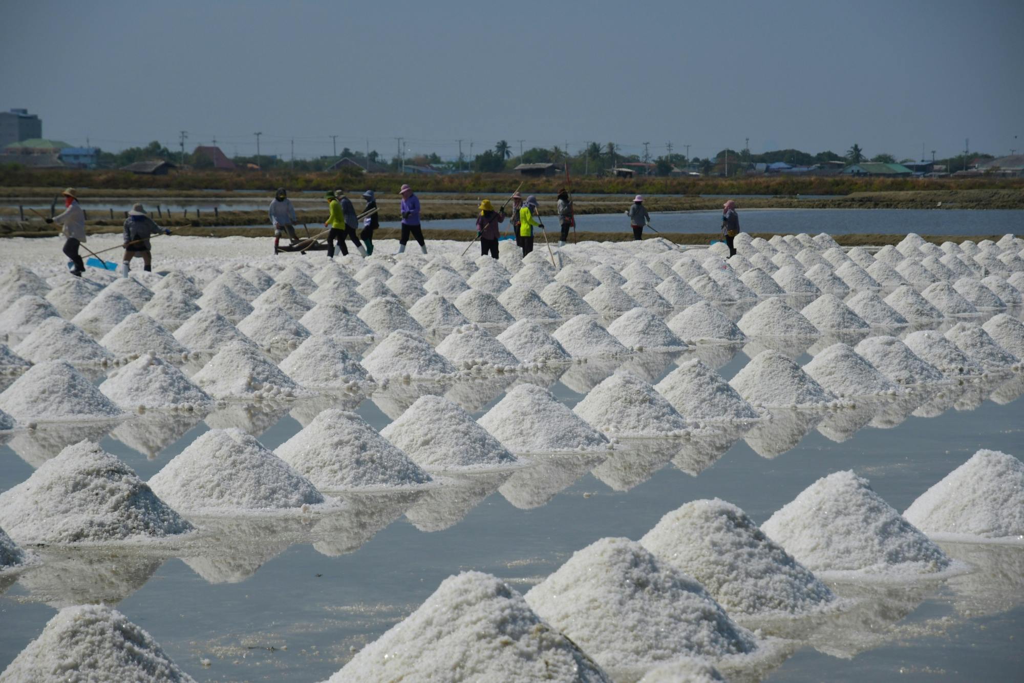 Railway Market, Floating Market, Salt Farm & Cycling Tour from Hua Hin
