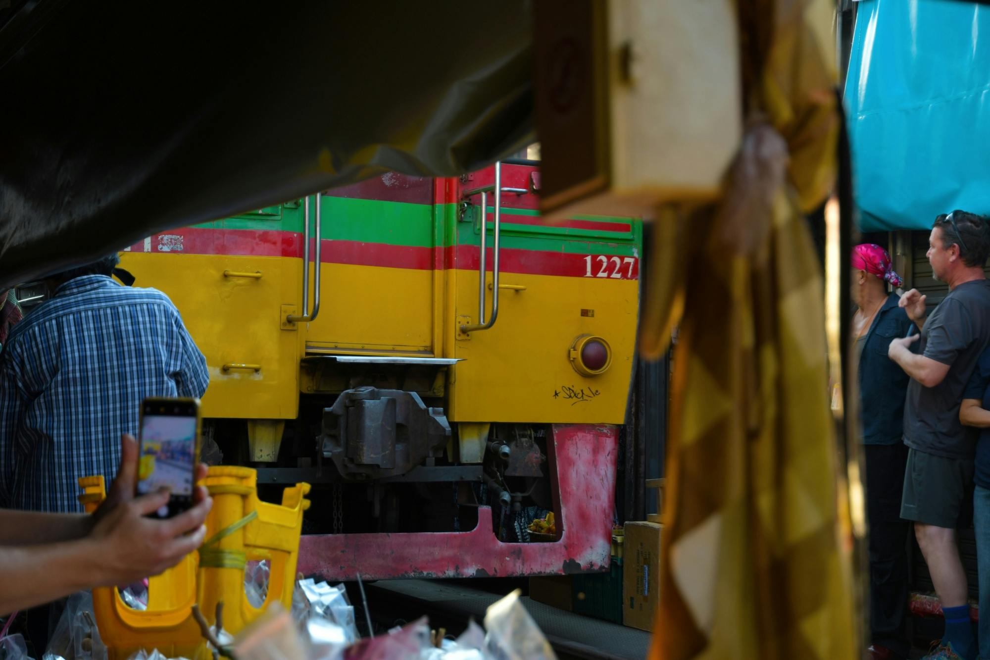 Railway Market, Floating Market, Salt Farm & Cycling Tour from Hua Hin