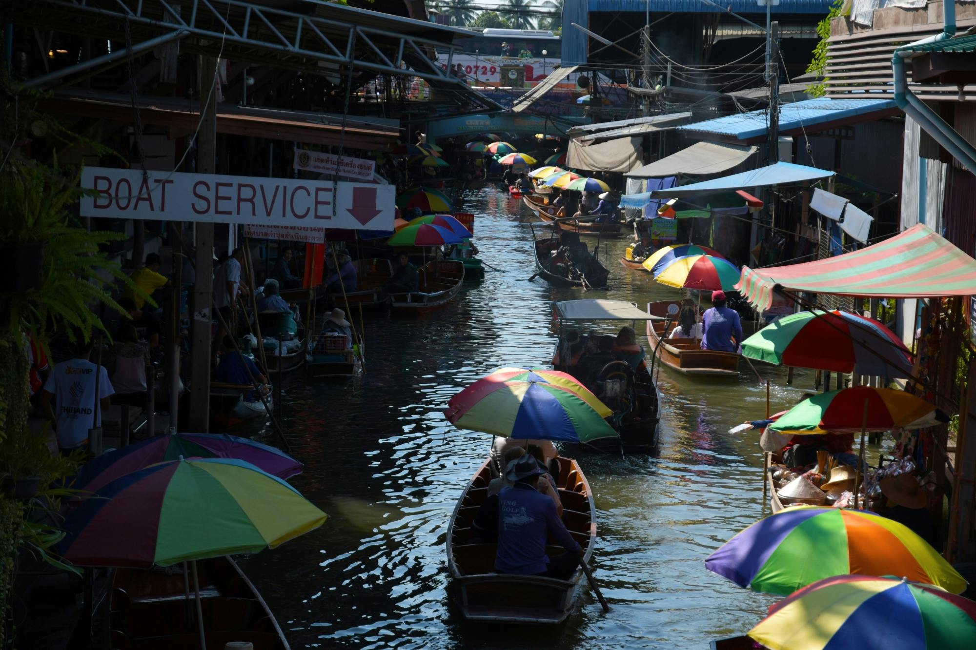Railway Market, Floating Market, Salt Farm & Cycling Tour from Hua Hin