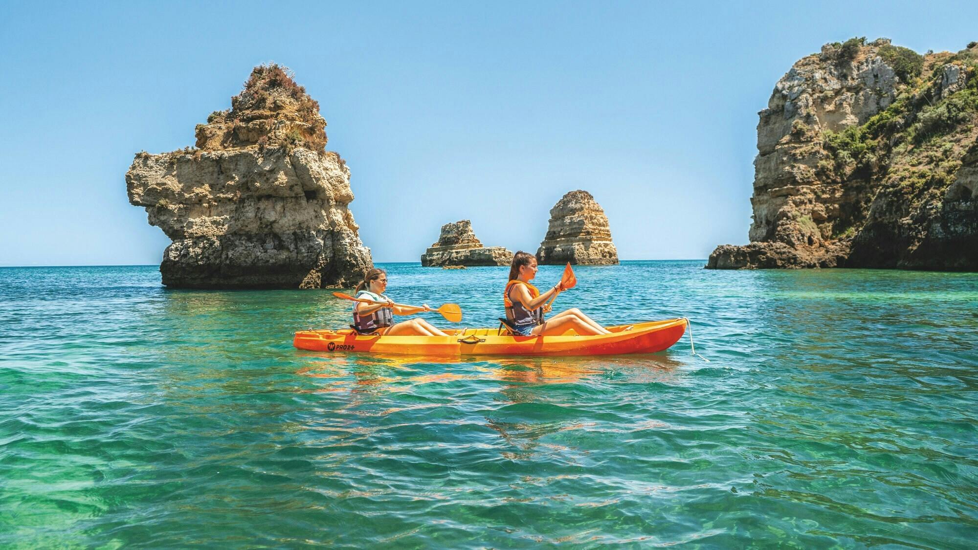 Tour in kayak di Ponta da Piedade da Lagos