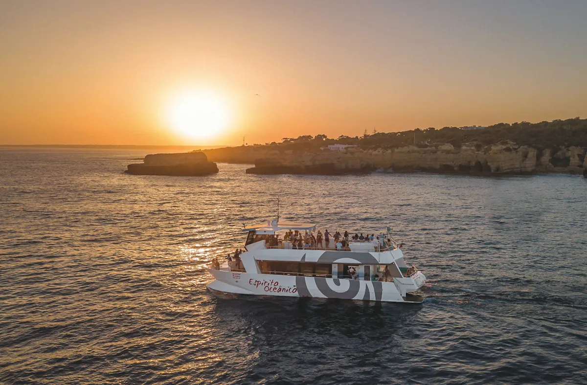 Sunset cruise from Vilamoura