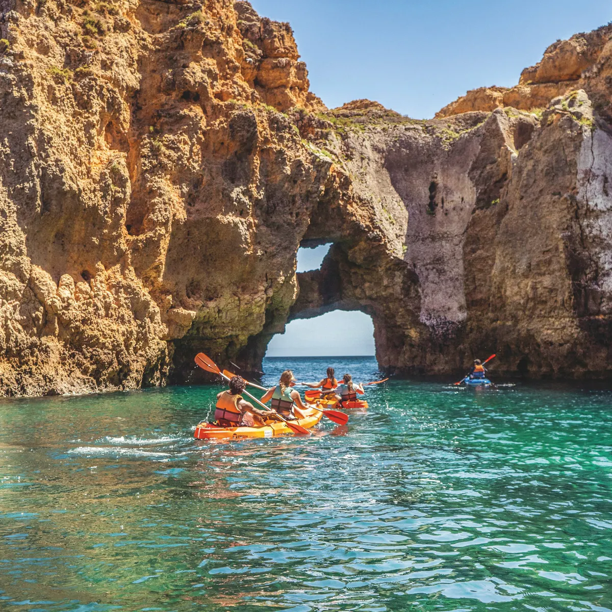 Ponta da Piedade kayak tour from Lagos