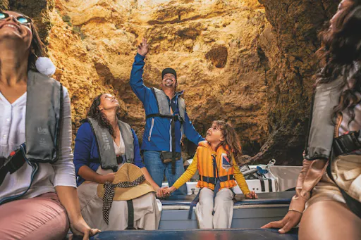 Algarve motorboat cruise to Ponta da Piedade Caves from Lagos