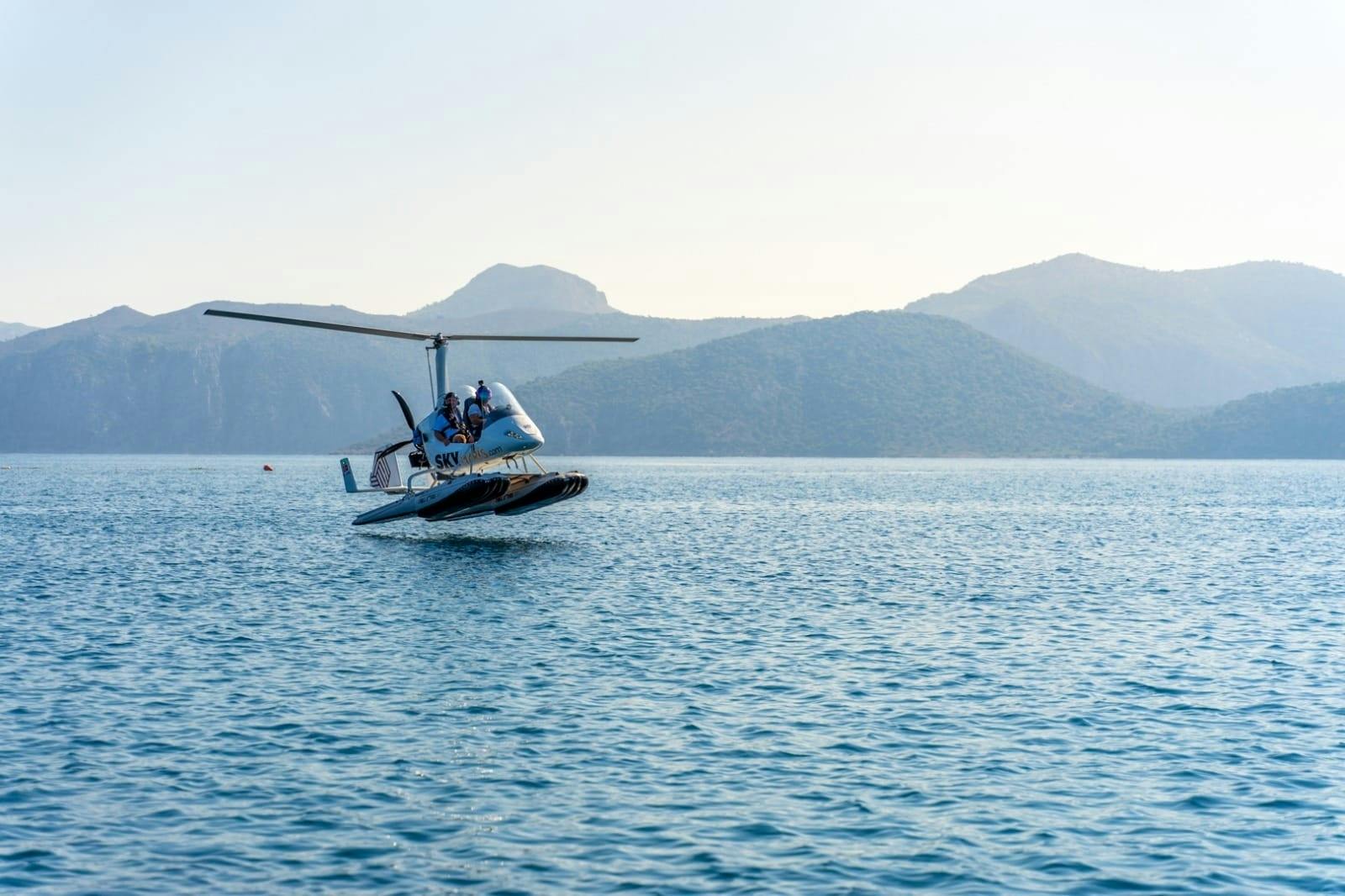 Marmaris gyrocopter flight experience