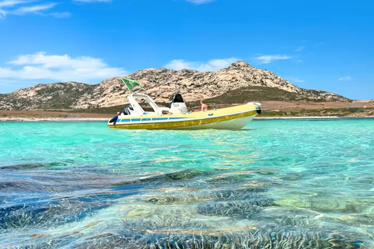 Wycieczka pontonem Asinara z aperitifem ze Stintino
