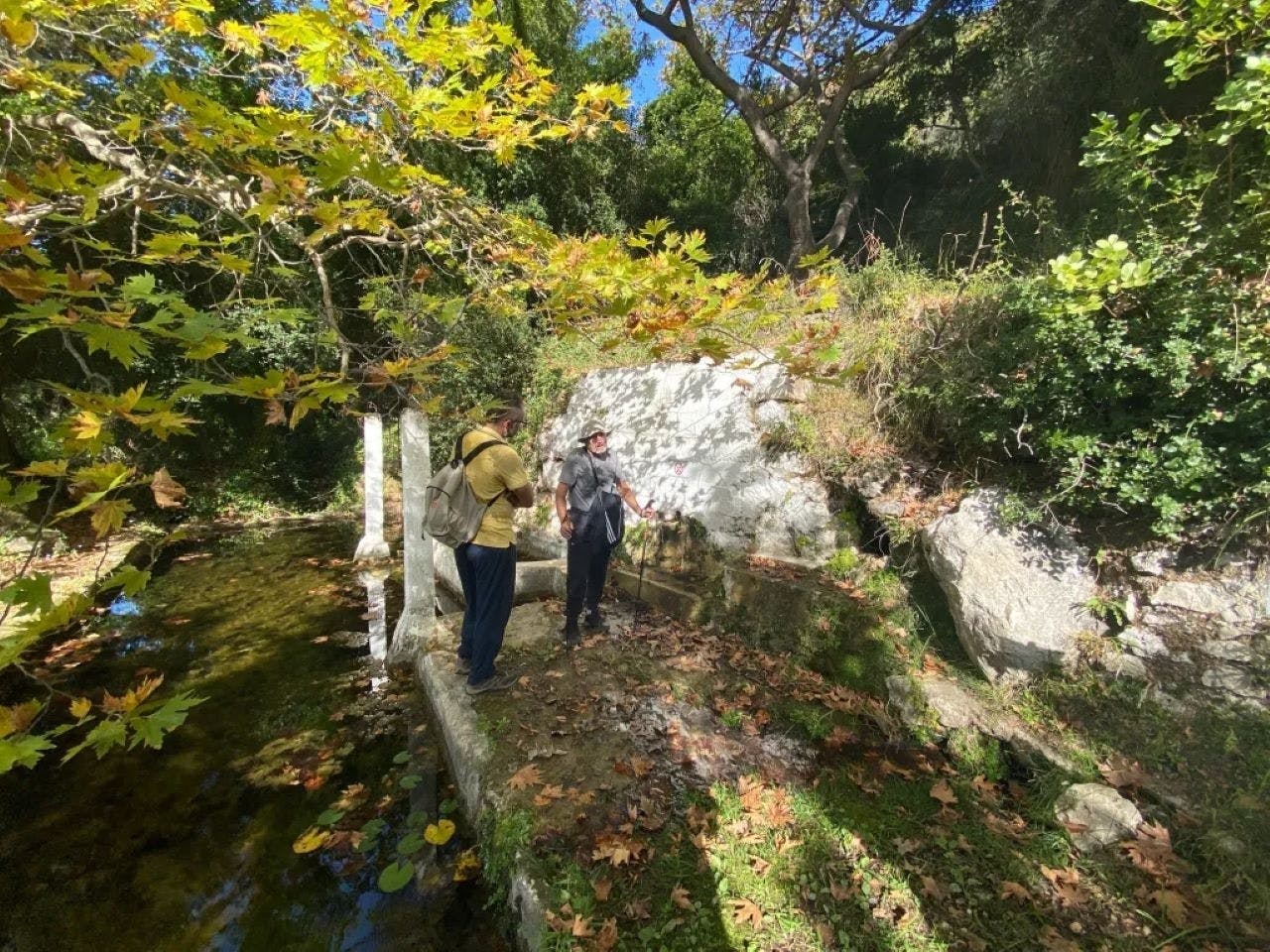 Wandeling op het spoor vanaf bronnen met bezoek aan olijfmuseum in Lefkada