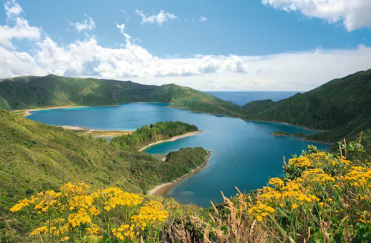 São Miguelin kierros sisältäen Sete Cidadesin ja Lagoa do Fogon