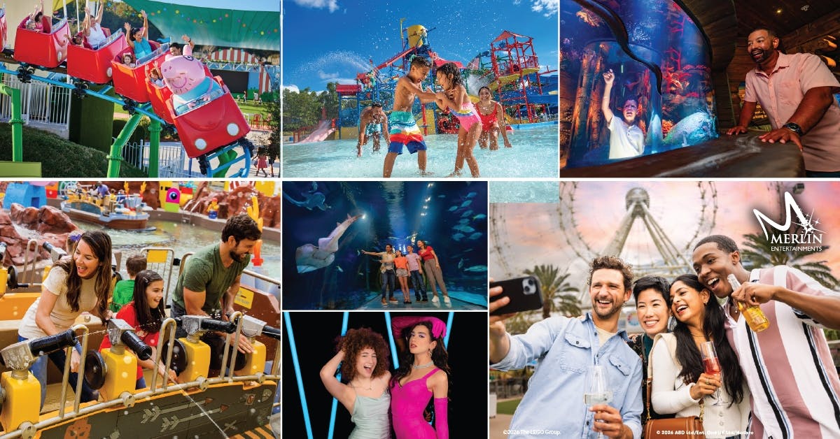 Merlin Florida multi-attraction pass for 7 top experiences